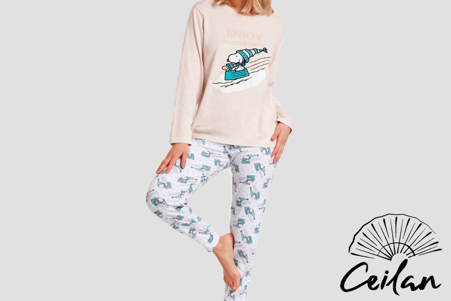 Pijama Manga Larga PEANUTS