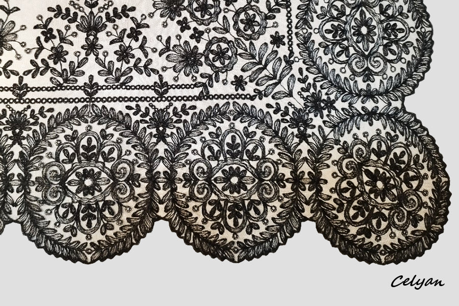 Mantilla Tul Cristal Vo 92