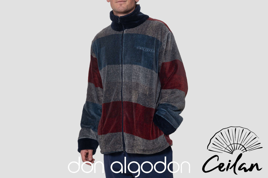 Bata Coralina Corta Don Algodón