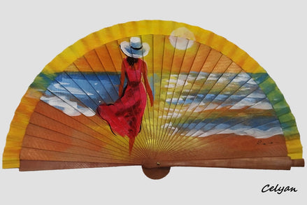 Abanico Atardecer R 1126