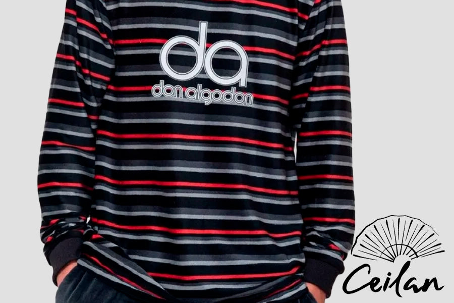 Pijama Hombre Rayas Don Algodón