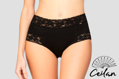 Braguita Algodón Encaje Ancho.