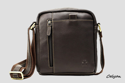 Bolso Mediano Piel Rosme 6017