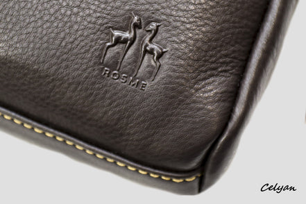 Bolso Mediano Piel Rosme 6017