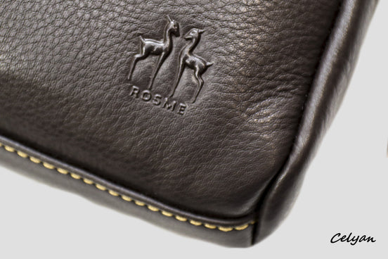 Bolso Mediano Piel Rosme 6017