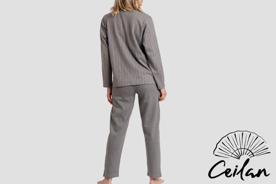 Pijama Mujer GRIS JASPE