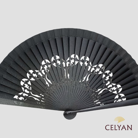 Abanico Abedul Negro Tb 173