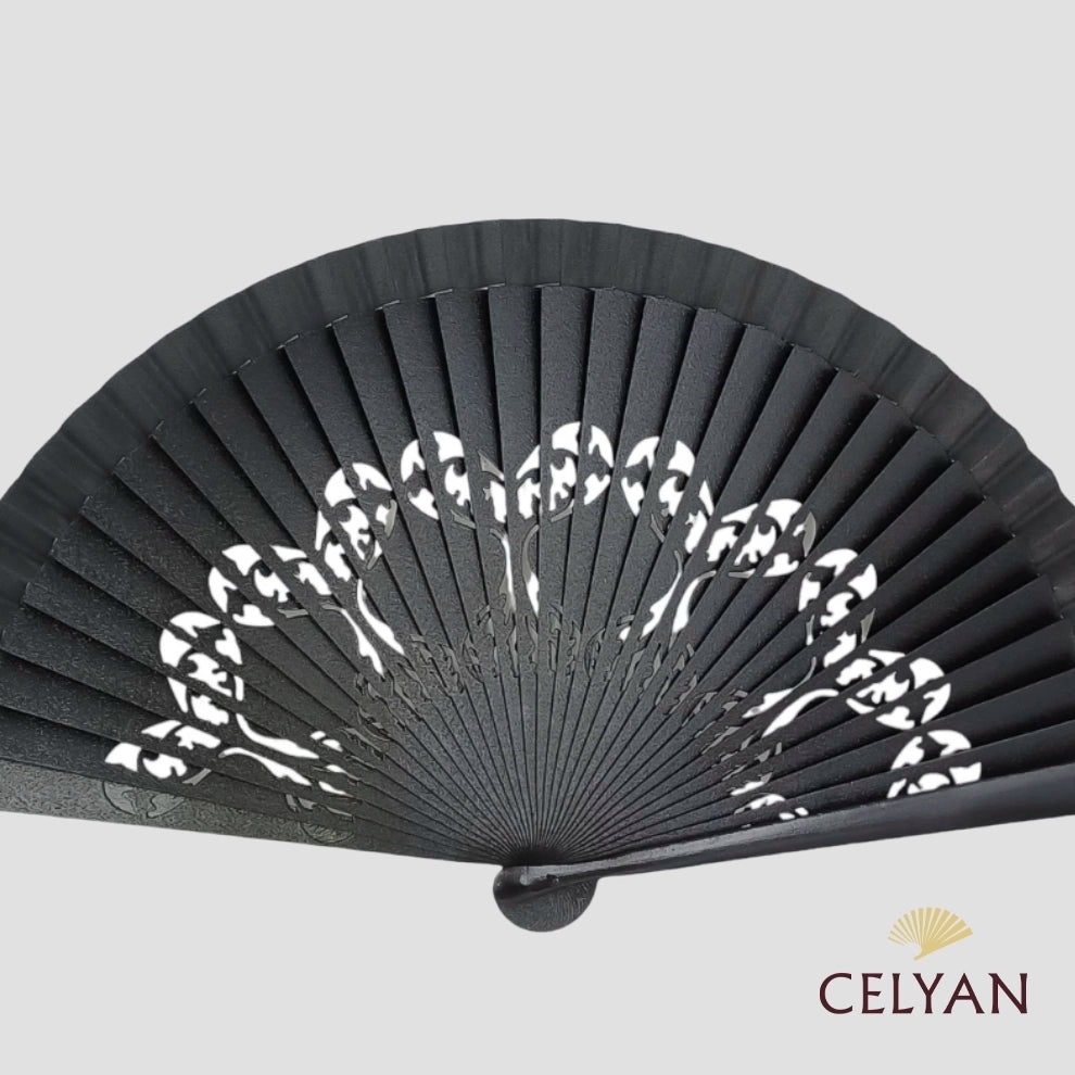 Abanico Abedul Negro Tb 173