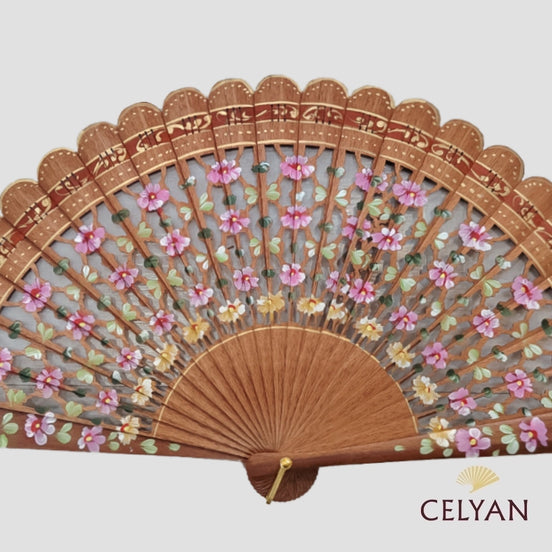 Abanico Baraja Floral C 9525