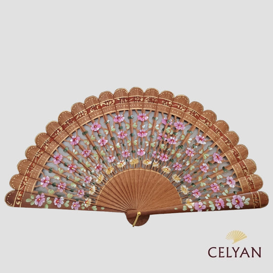Abanico Baraja Floral C 9525