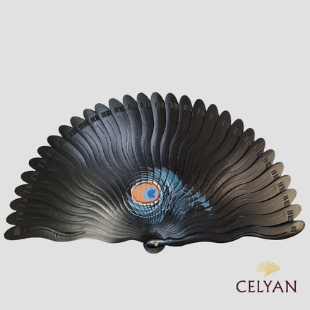 Abanico Baraja Pavo Real C 8874