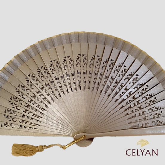 Abanico Bolso Dorado 806