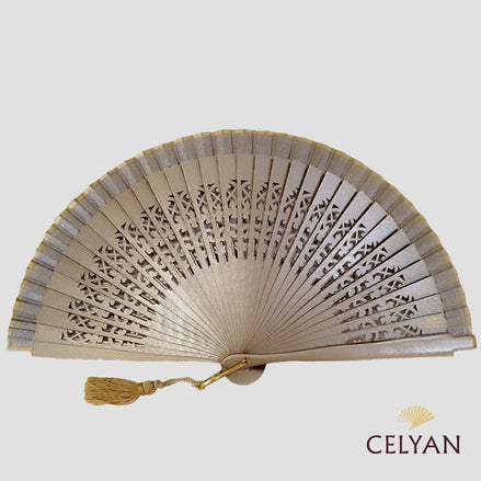 Abanico Bolso Dorado 806