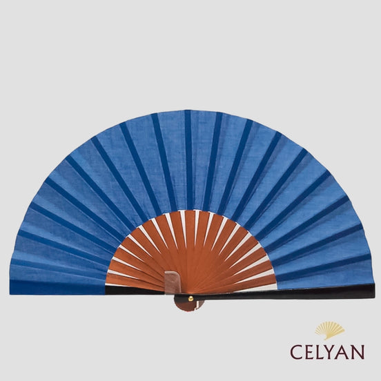 Abanico Caballero Azul Eléctrico Cb 198
