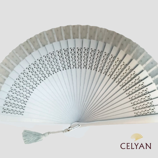 Abanico Ceremonia Plata R 1248