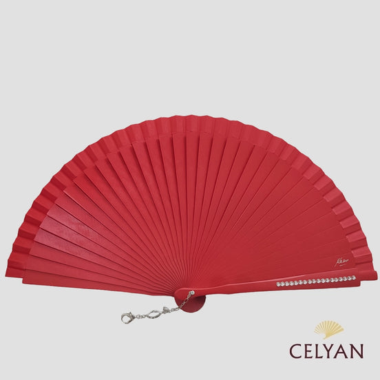 Abanico Ceremonia Rojo R 1186