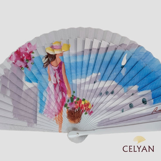Abanico Chica De Vacaciones R 1145