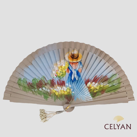 AbanicoChicaPaseandoA5108 - Celyan