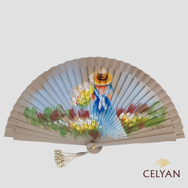 AbanicoChicaPaseandoA5108 - Celyan