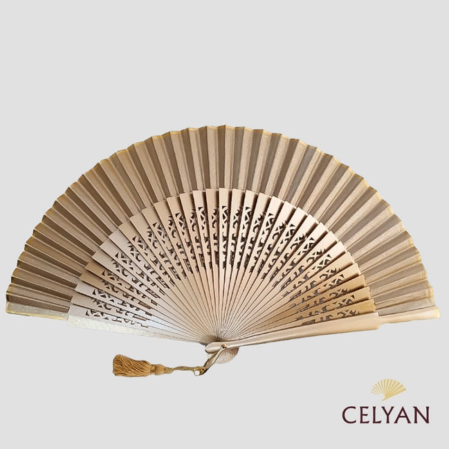 Abanico Dorado Nacarado R 1185