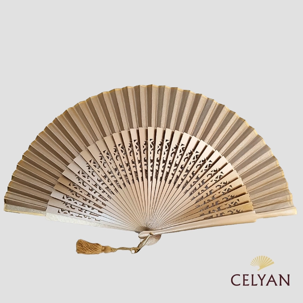 Abanico Dorado Nacarado R 1185