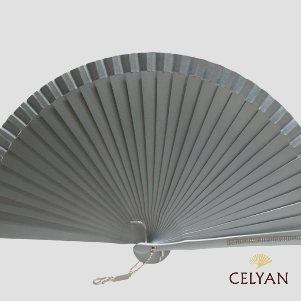 Abanico Fiesta Plata 120