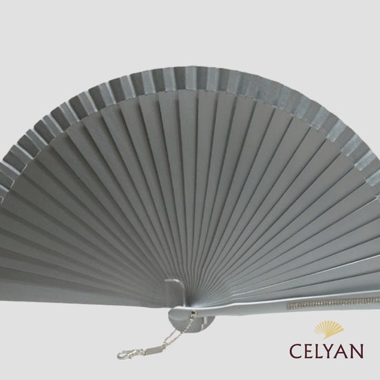 Abanico Fiesta Plata 120