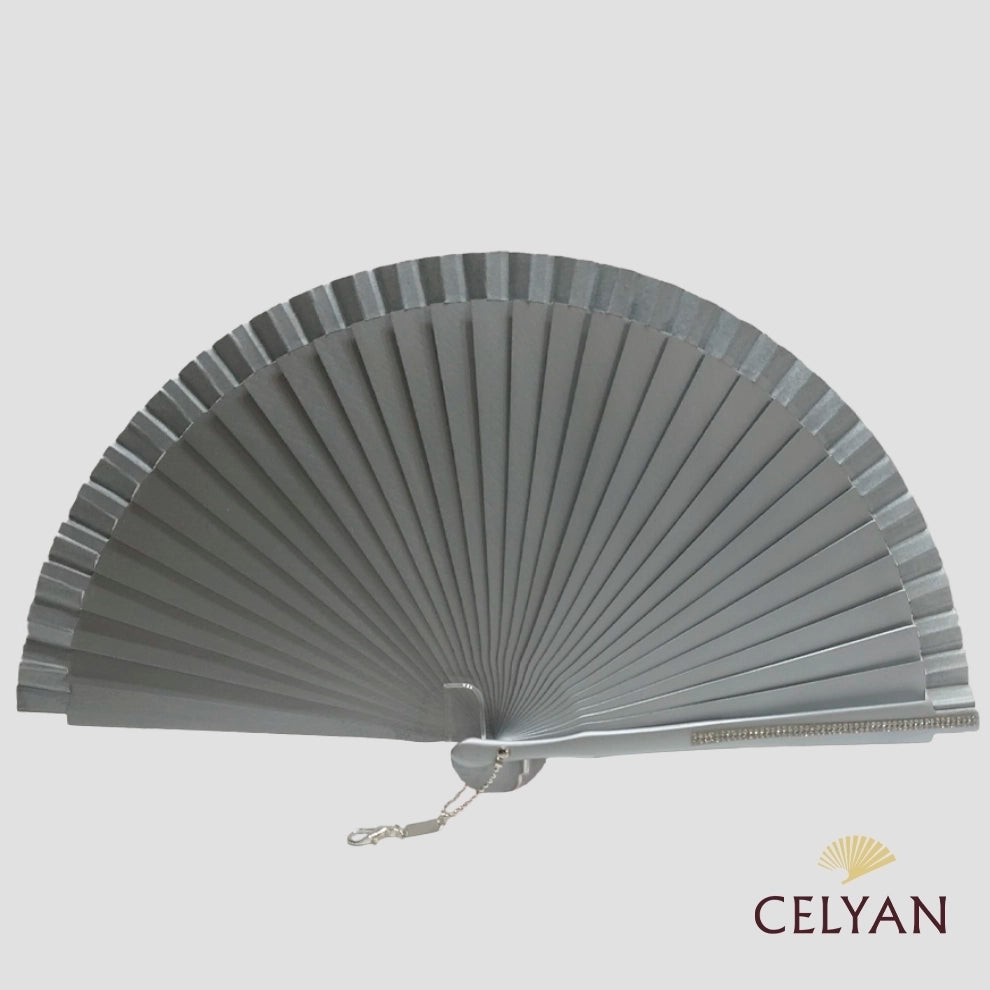 Abanico Fiesta Plata 120