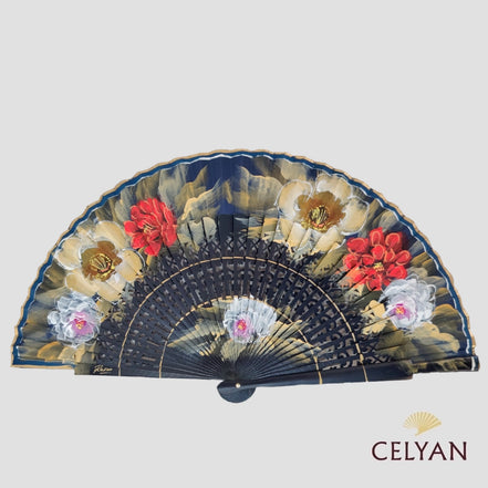 Abanico Floral Clásico R 965