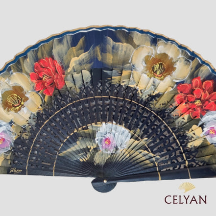 Abanico Floral Clásico R 965