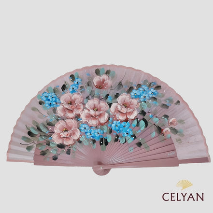 Abanico Floral Rosado R 747