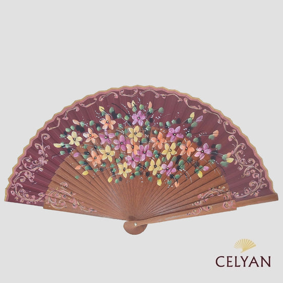 Abanico Jazmines Colores R 1377