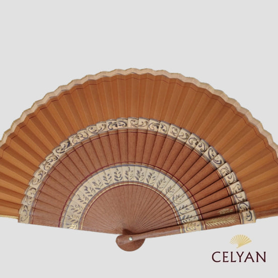 Abanico Madera Kotibe Camel 7017
