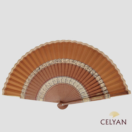 Abanico Madera Kotibe Camel 7017