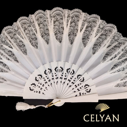 Abanico Novia Chantillí R 541