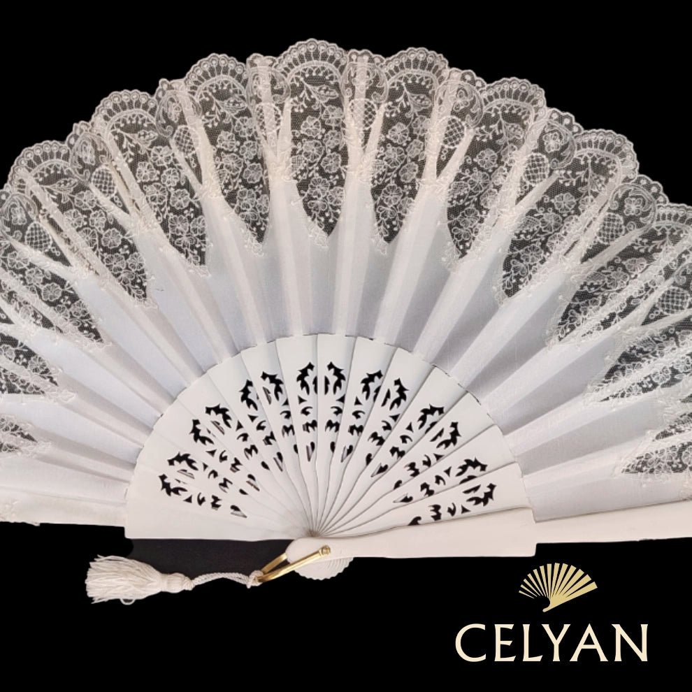 Abanico Novia Chantillí R 541