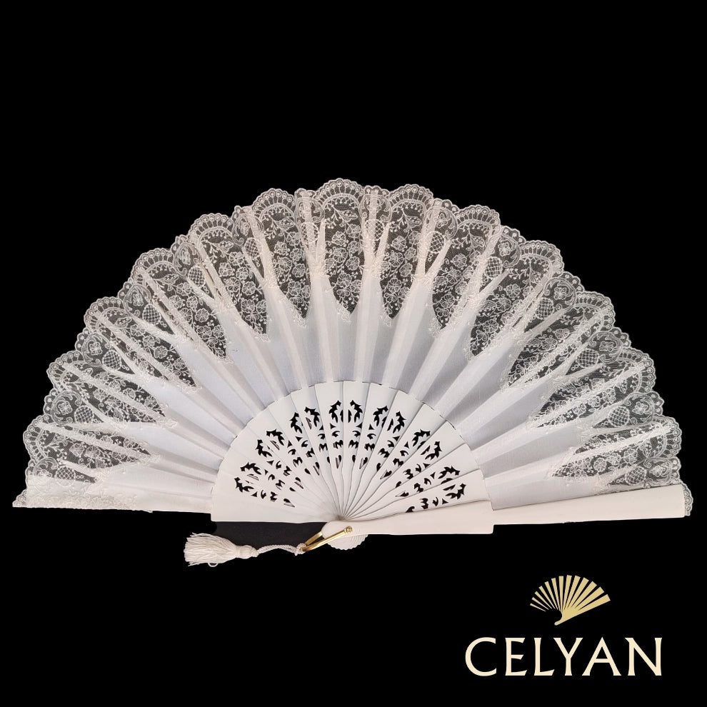 Abanico Novia Chantillí R 541