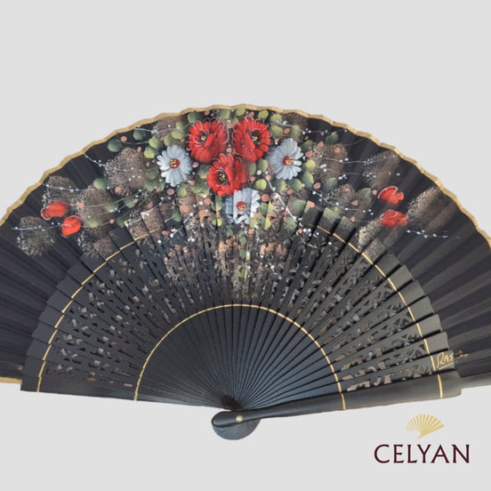 Abanico Tradicional Floral R 2511