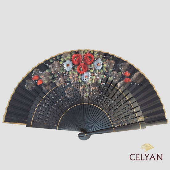 Abanico Tradicional Floral R 2511