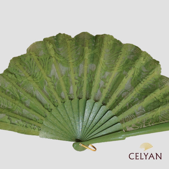Abanico Verde Oliva T 129