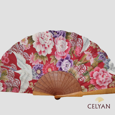 Abanico Algodón Estampado Ch 380