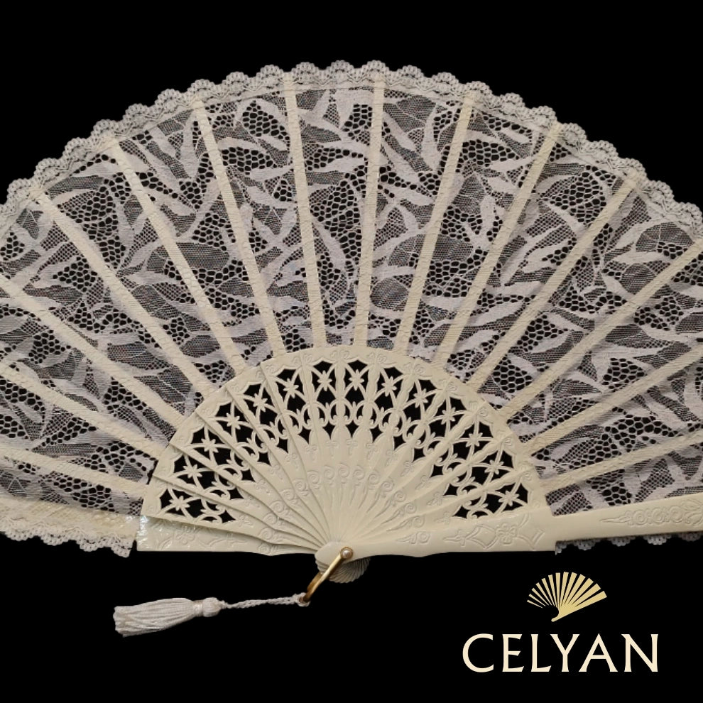 Abanico Artesano Beige B 305