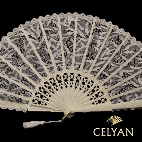 Abanico Artesano Beige B 305