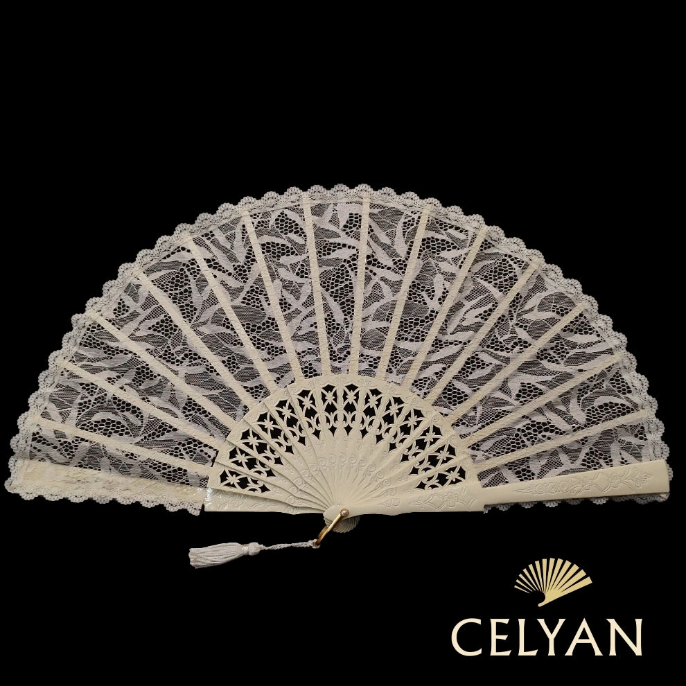 Abanico Artesano Beige B 305