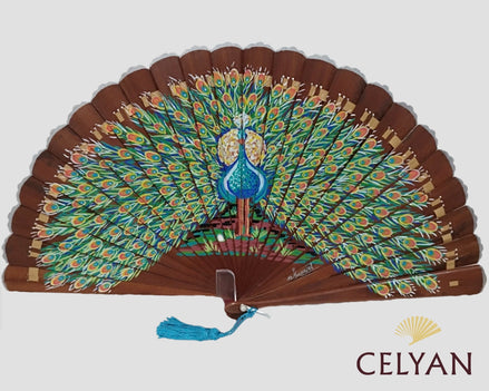 Abanico Baraja Pavo Real B 717