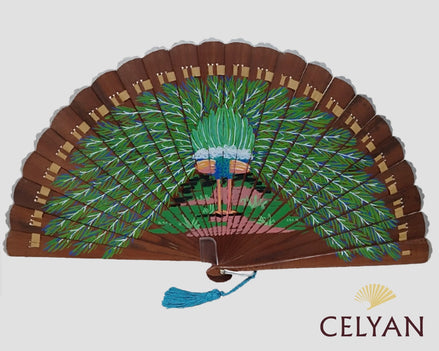 Abanico Baraja Pavo Real B 717