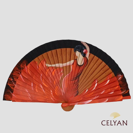 Abanico Bolso Flamenca T 172