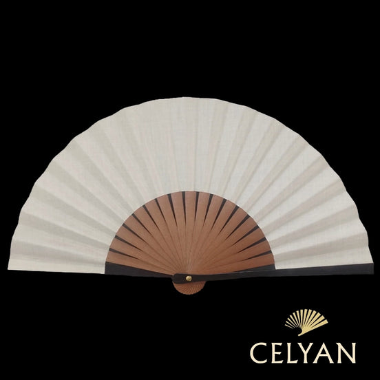 Abanico Caballero Blanco Roto Cb 198