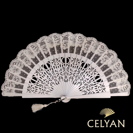 Abanico Calado Novia 650