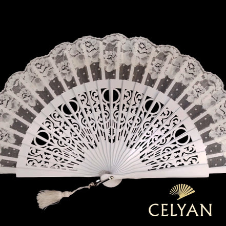Abanico Calado Novia 650